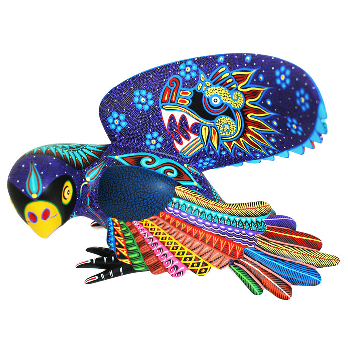 Nicolas Morales: Quetzalcoatl Parrot | Sandia Folk