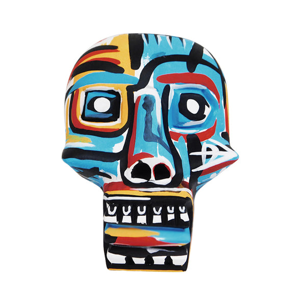 Luis Pablo: Unique Skull Basquiat Inspired