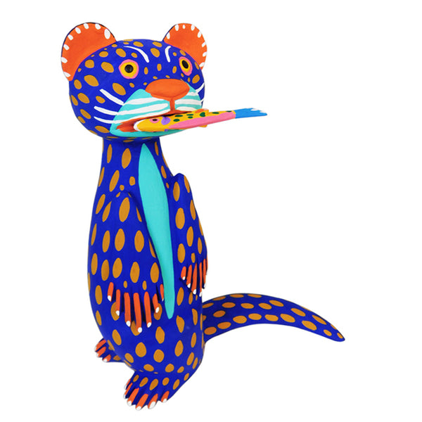 Oralia Cardenas: Otter with Fish Alebrije